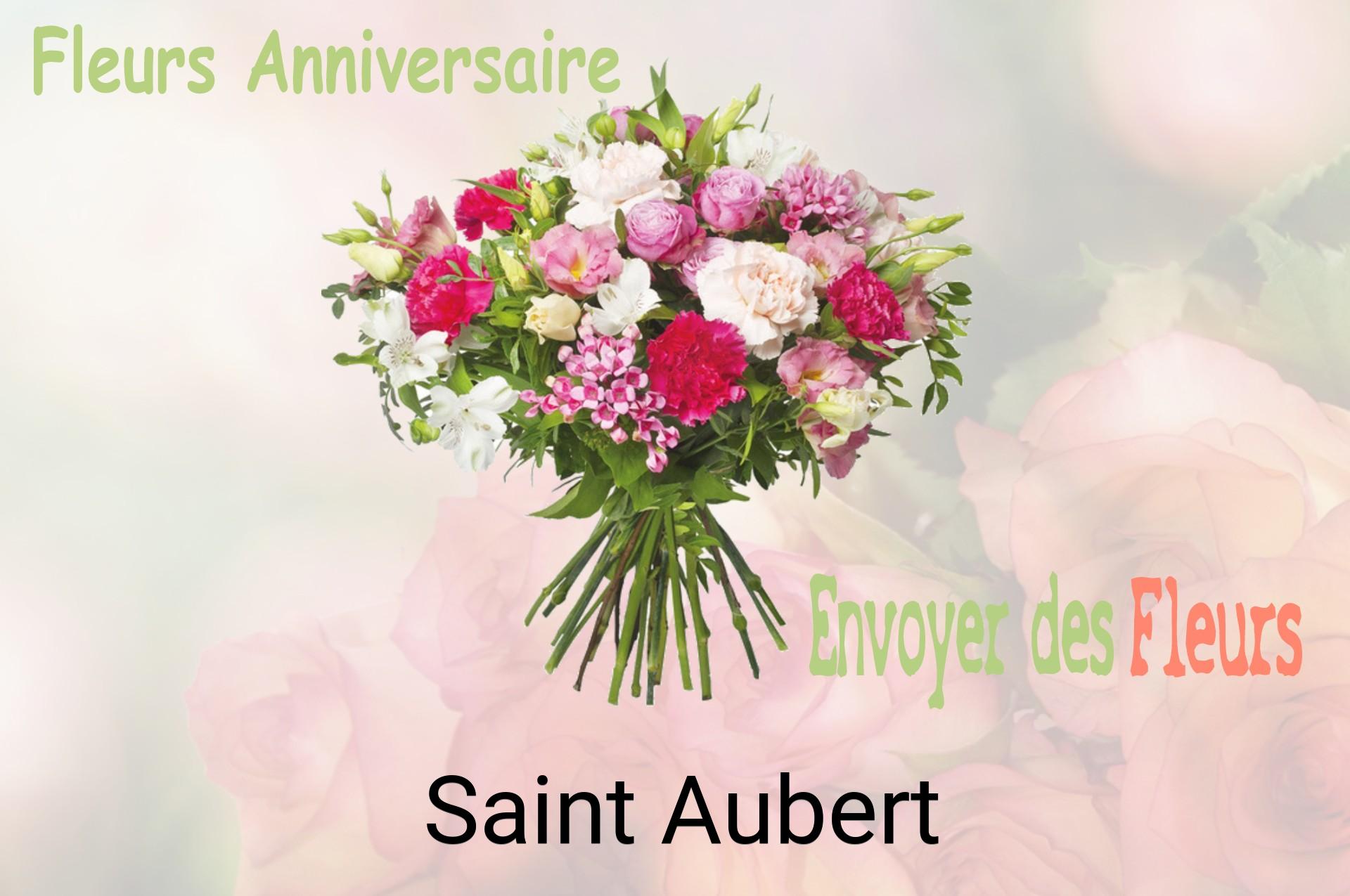 Bouquet de fleurs d’anniversaire livré à Saint-Aubert